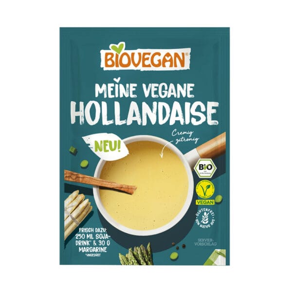 Σάλτσα Hollandaise Vegan χωρίς γλουτένη 25g Biovegan Bio - 221029912