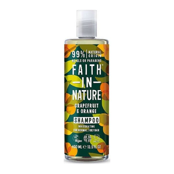 Faith in Nature Grapefruit & Orange Shampoo Invirogating for Normal & Oily Hair 400 mL - 0511806