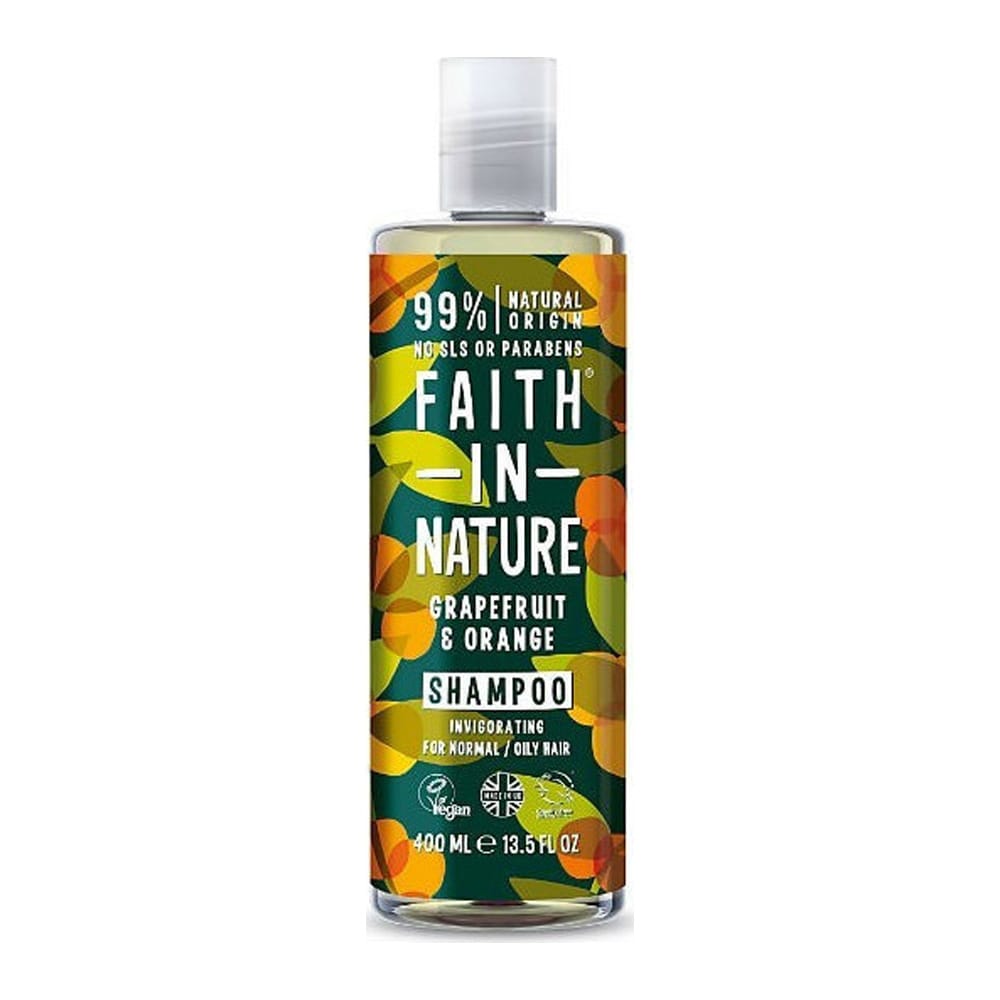 Faith in Nature Grapefruit & Orange Shampoo Invirogating for Normal & Oily Hair 400 mL - 0511806