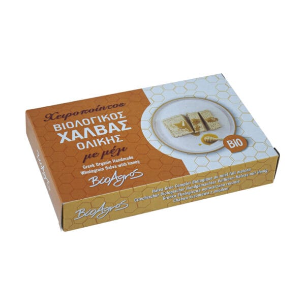Χαλβάς Ολικής Άλεσης με Μέλι 200g Βιοαγρός Bio - 211010947