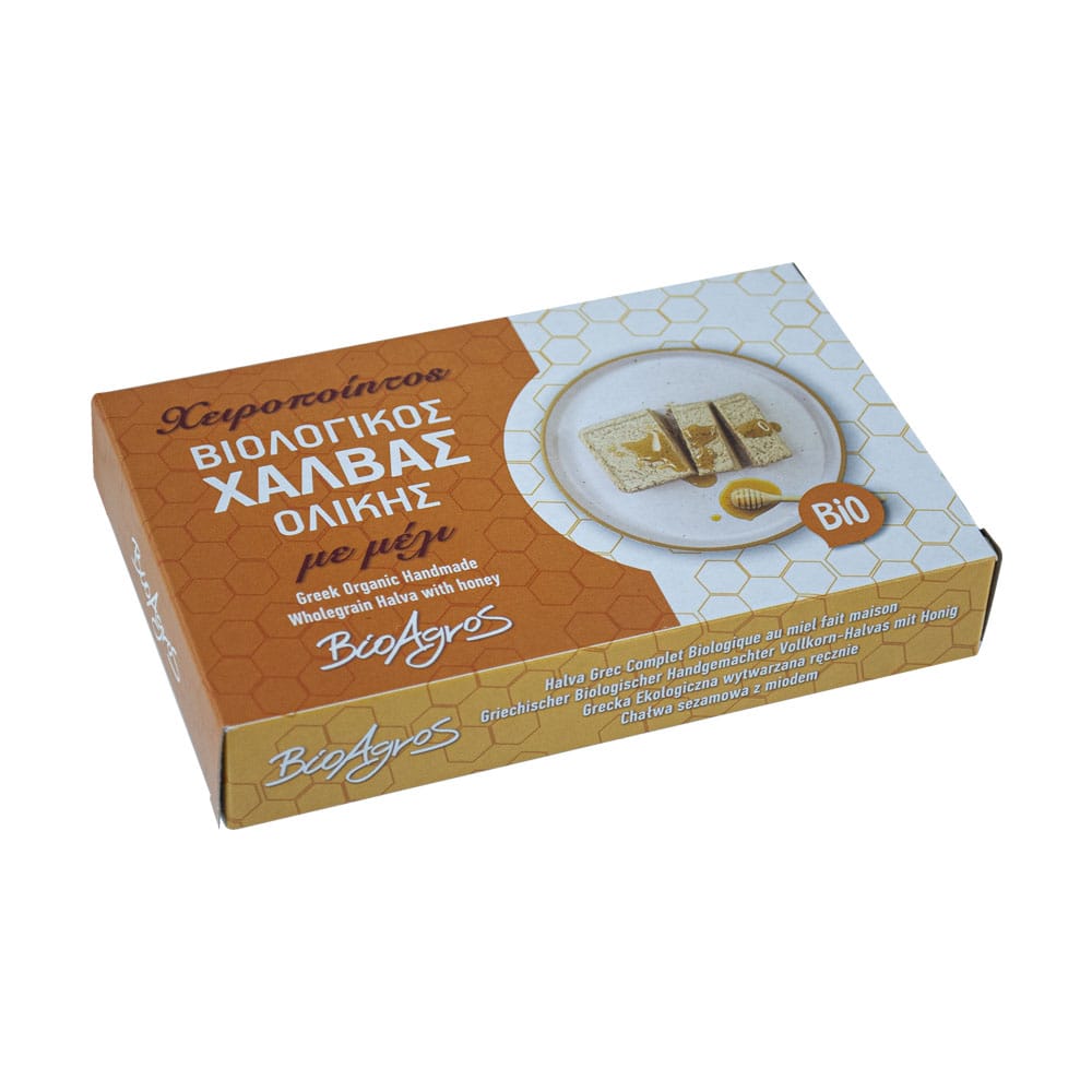 Χαλβάς Ολικής Άλεσης με Μέλι 200g Βιοαγρός Bio - 211010947