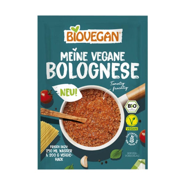 Σάλτσα Bolognese Vegan χωρίς γλουτένη 28g Biovegan Bio - 221029910