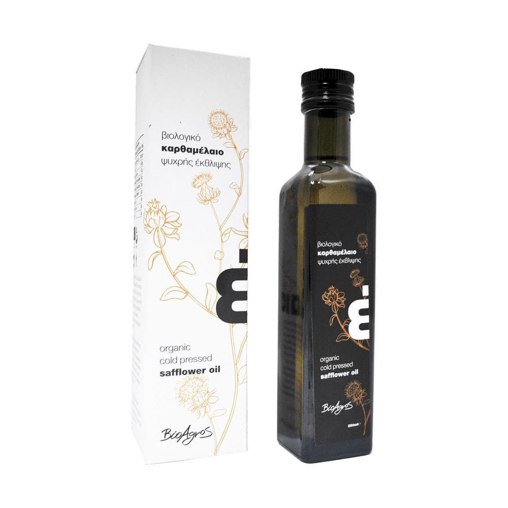 Καρθαμέλαιο Ψυχρής Έκθλιψης 250 mL Βιοαγρός Bio - 221218002 Καρθαμέλαιο Ψυχρής Έκθλιψης 250 mL Βιοαγρός Bio - 221218002