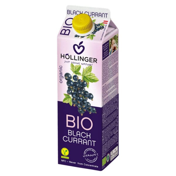 Χυμός μαύρο Φραγκοστάφυλο 1L Hollinger Bio - 223130023