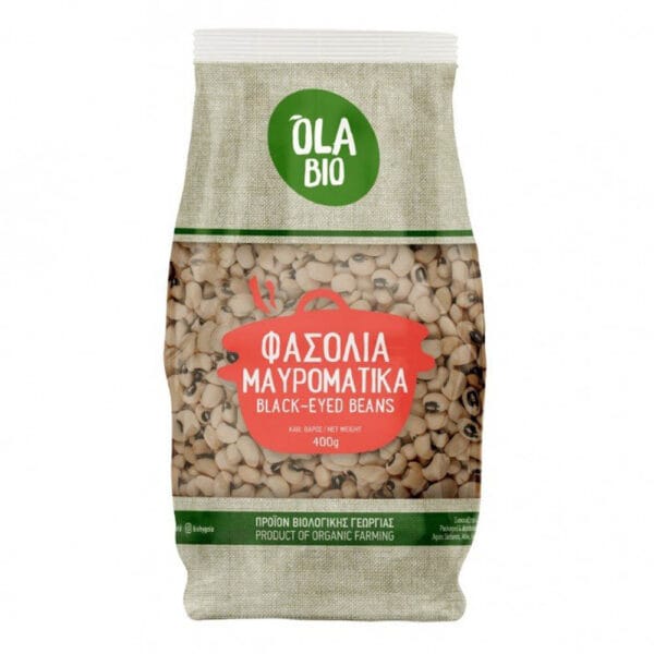 Φασολια Μαυροματικα Ελληνικα Βιο 400Γρ - ΒΙΟ273