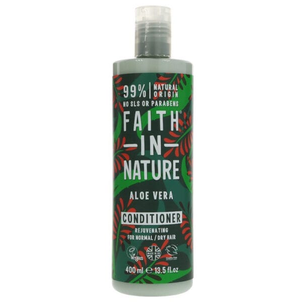 Faith in Nature Aloe Vera Conditioner Αναδόμησης για Ξηρά Μαλλιά 400 mL - 0610106
