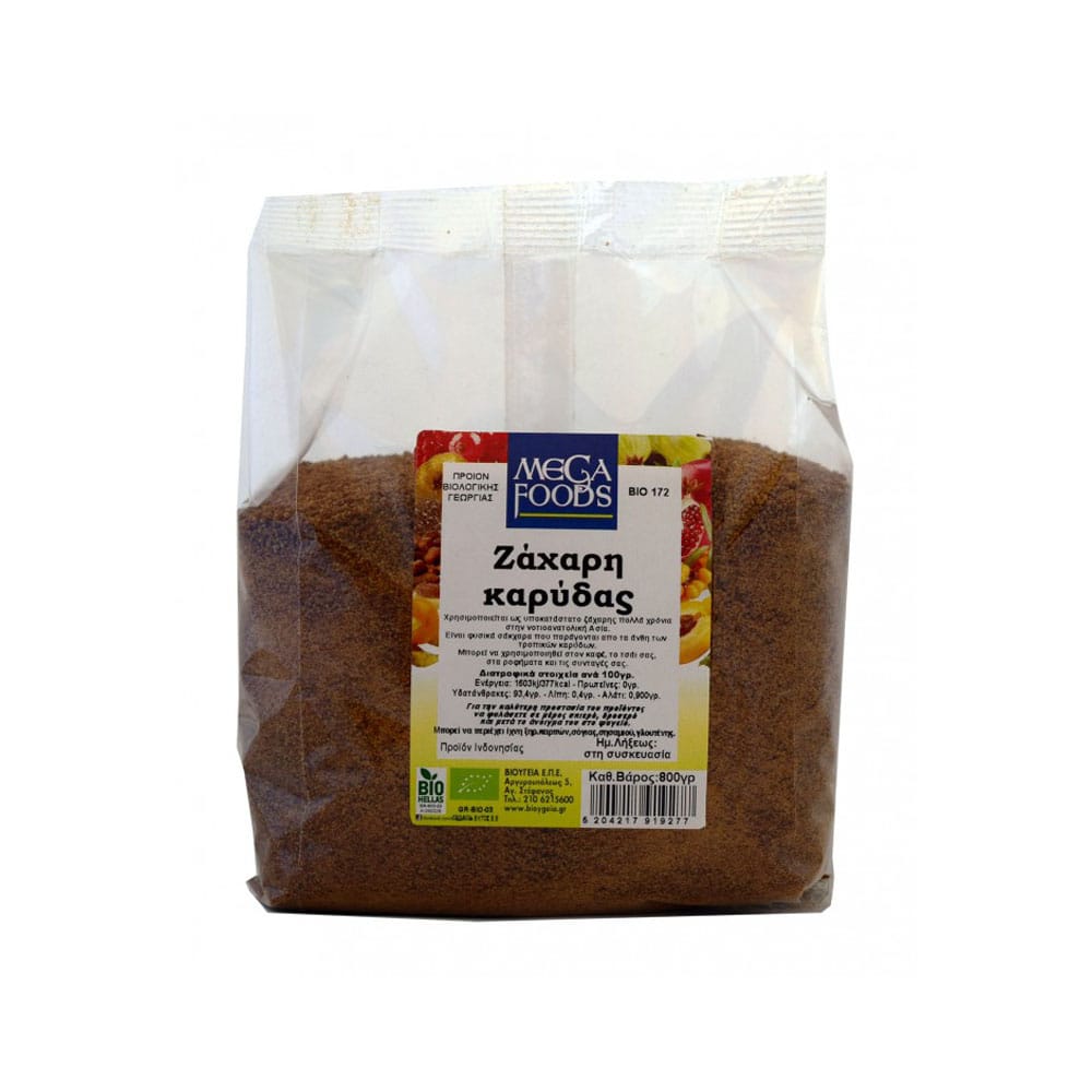 Ζαχαρη Καρυδας Βιο 800Γρ - ΒΙΟ172