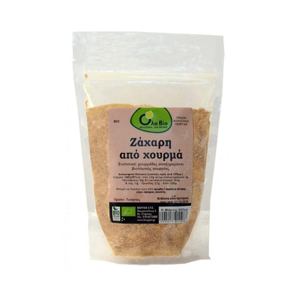 Ζαχαρη Χουρμα Bio 200Γρ - ΒΙΟ179