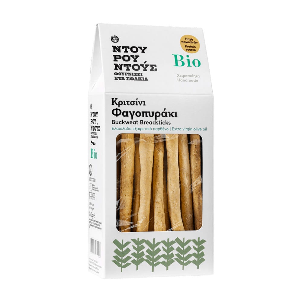 Κριτσίνι Φαγόπυρου 150g Ντουρουντούς Bio - 221009222