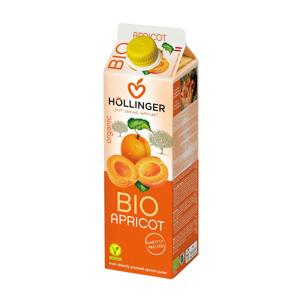 Χυμός Βερίκοκο 1L Hollinger Bio
