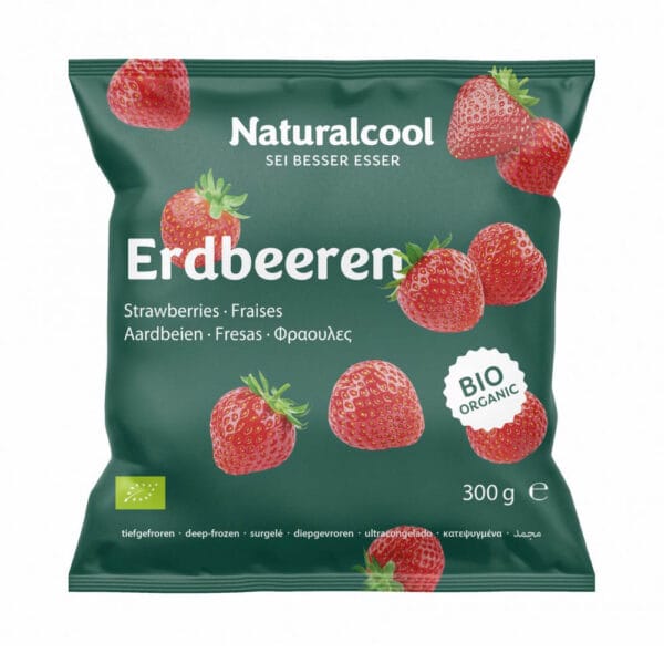 Φράουλες Natural Cool ΒΙΟ 300gr - 2ΦΕΛ007