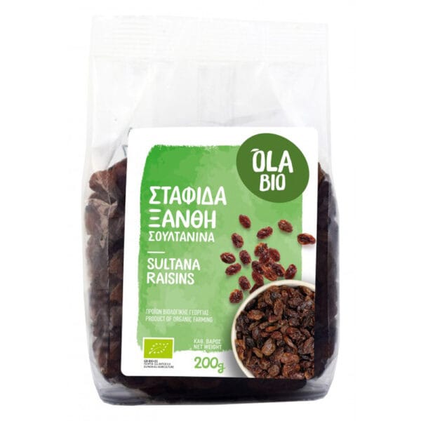 Σταφιδα Ξανθη Βιο 200 Γραμ. - ΒΙΟ730