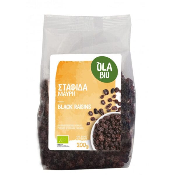 Σταφιδα Μαυρη Βιο 200 Γραμ. - ΒΙΟ731