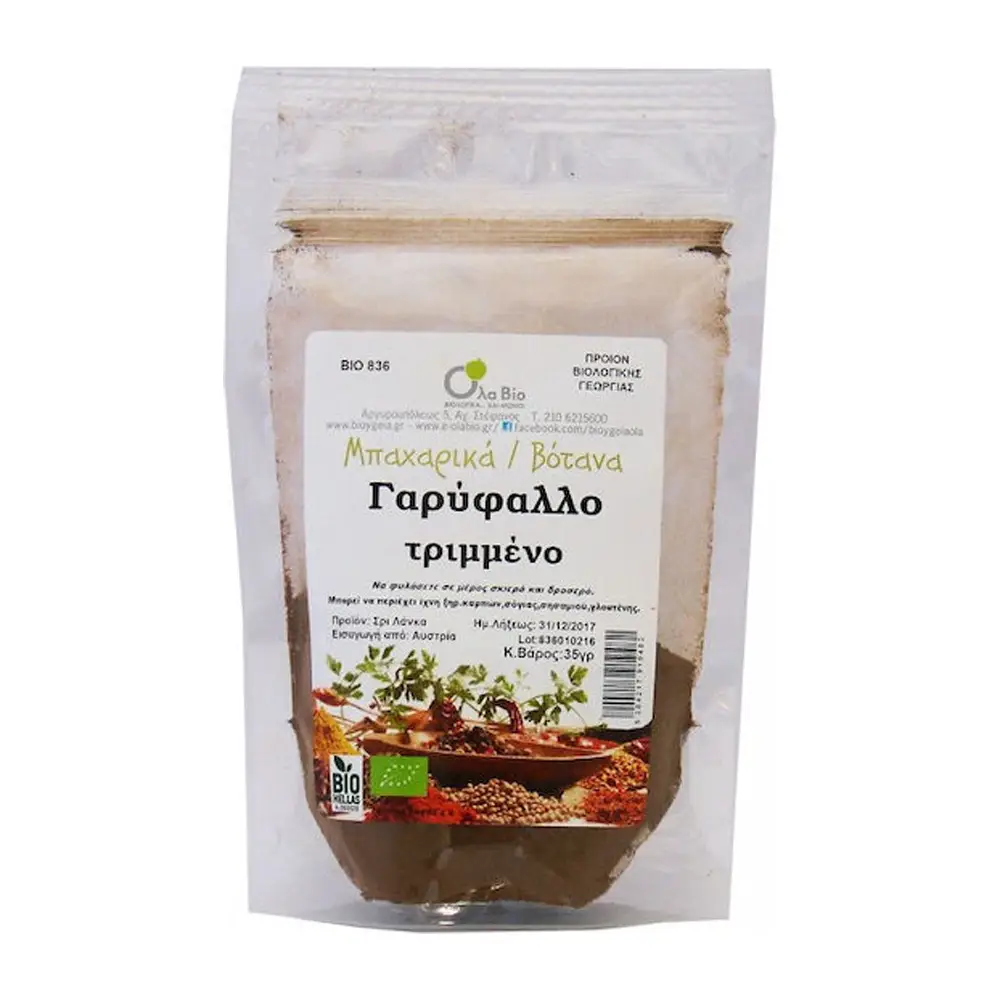 Γαρυφαλλο Τριμμενο Βιο 35Γρ - ΒΙΟ836