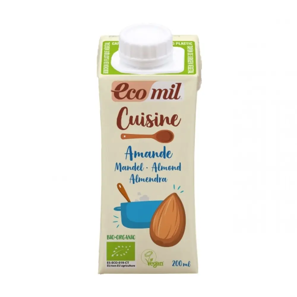 Κρεμα Μαγειρικης Αμυγδαλου Βιο 200 mL - ΝΟΥ048