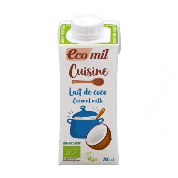 Κρεμα Μαγειρικης Καρυδα Χωρίς Λακτόζη Βιο 200 mL - ΝΟΥ054