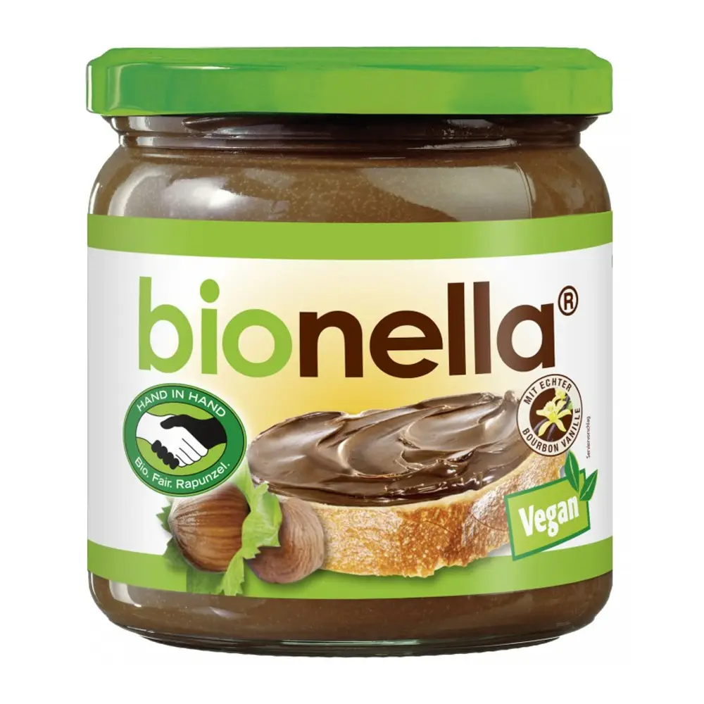 Επαλειμμα Bionella Σοκο Φουντουκι Vegan 400 Γραμ. Rapunzel Βιο - ΡΑΠ0223