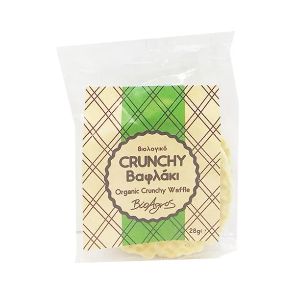 Βαφλάκι Crunchy 28g Βιοαγρός Bio - 222800000