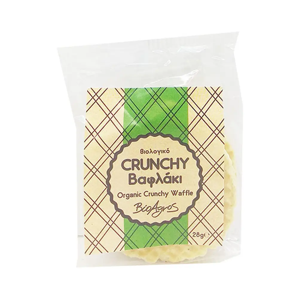 Βαφλάκι Crunchy 28g Βιοαγρός Bio - 222800000