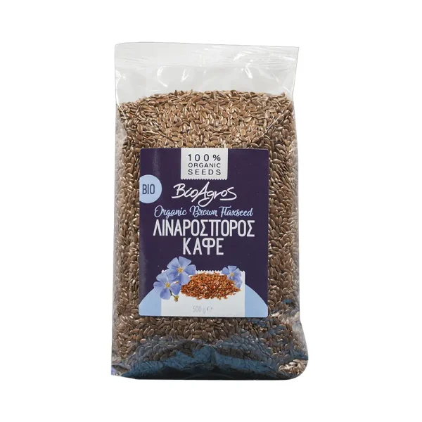 Λιναρόσπορος Καφέ 500g Βιοαγρός Bio - 221038509