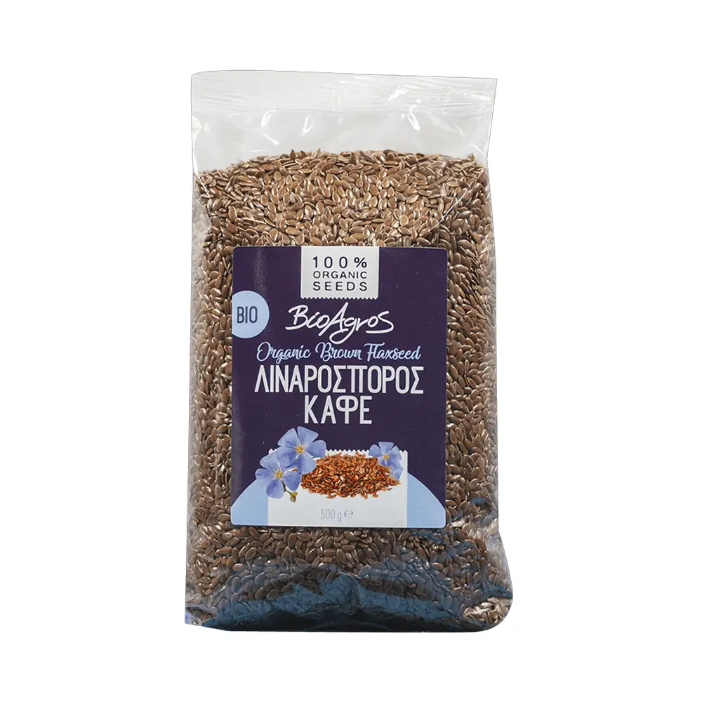 Λιναρόσπορος Καφέ 500g Βιοαγρός Bio - 221038509