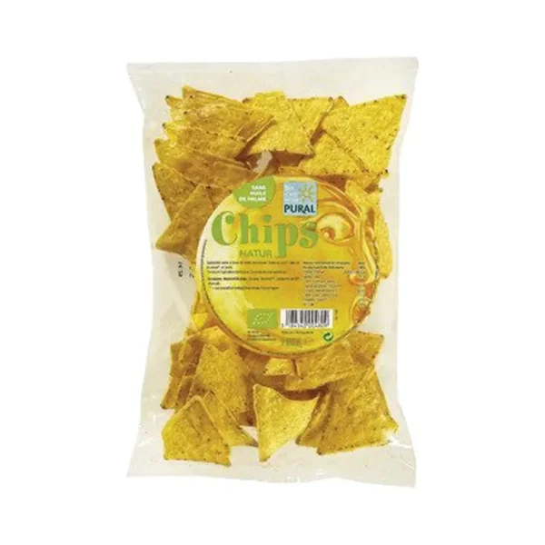 Τσιπς Καλαμποκιού με φυσική γεύση 125g Pural Bio - 340004809