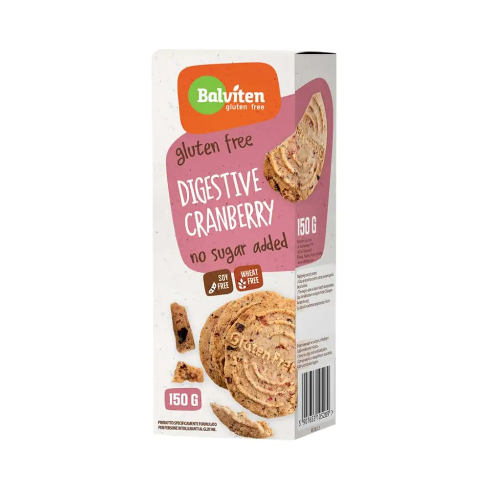 Μπισκότα με Κράνμπερι χωρίς γλουτένη 130g Balviten - 221029462