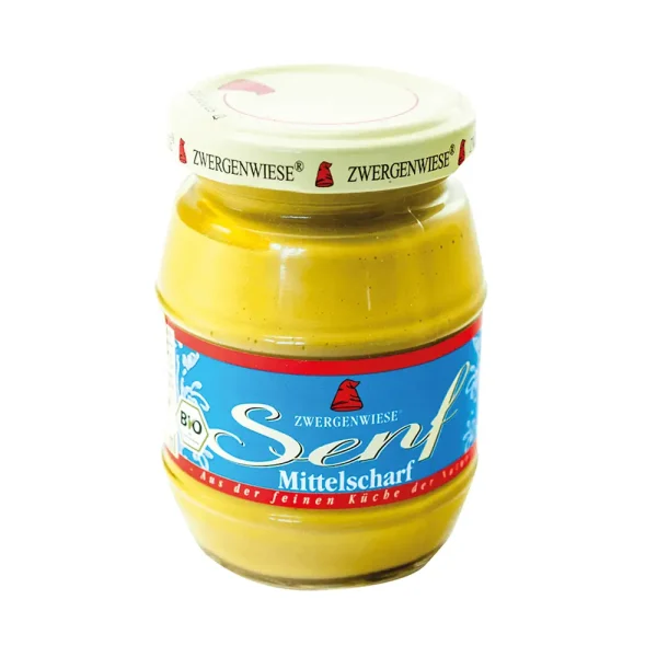 Μουστάρδα Πικάντικη χωρίς γλουτένη 160g Zwergenwiese Bio - 221029104