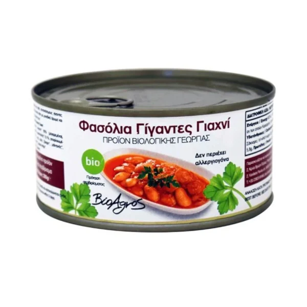 Γίγαντες Γιαχνί 280g Βιοαγρός Bio - 221010621