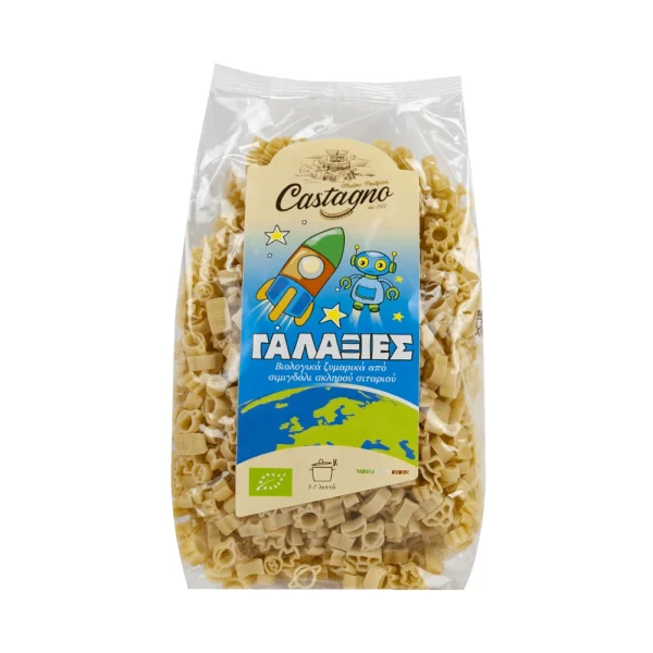 Παιδικά Ζυμαρικά Διάστημα 500g Castagno Bio - 221009941