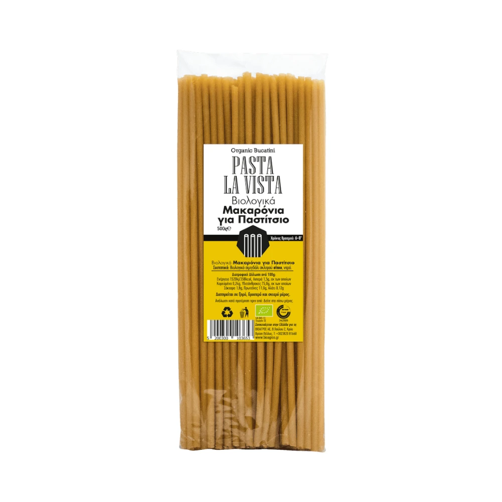 Μακαρόνια για Παστίτσιο 500g Pasta La Vista Bio - 221038102