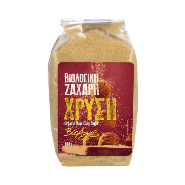 Ζάχαρη Χρυσή 500g Βιοαγρός Bio - 121040001