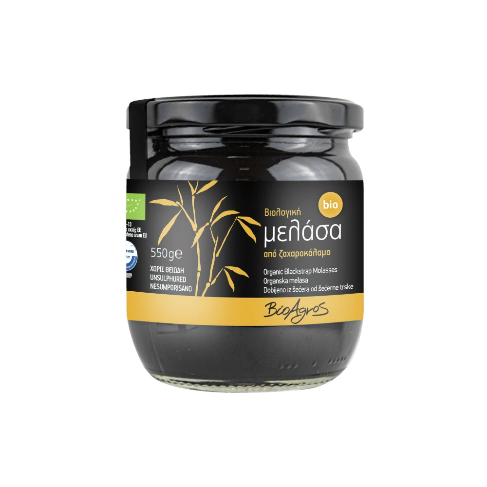 Μελάσα από Ζαχαροκάλαμο 550g Βιοαγρός Bio - 221034009