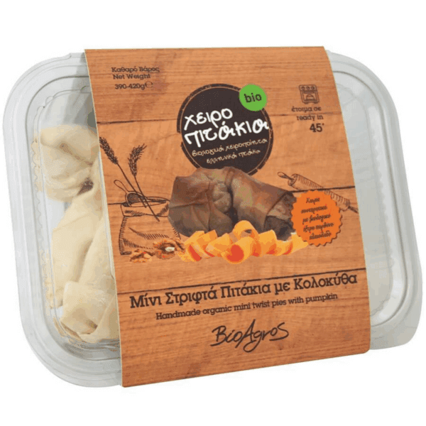 Κατεψυγμένα Κολοκυθοπιτάκια Mini 400g Βιοαγρός Bio - 121023067