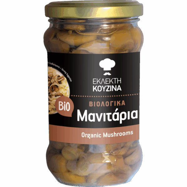 Μανιτάρια Κομμένα σε βάζο 280g Εκλεκτή Κουζίνα Bio - 211011606