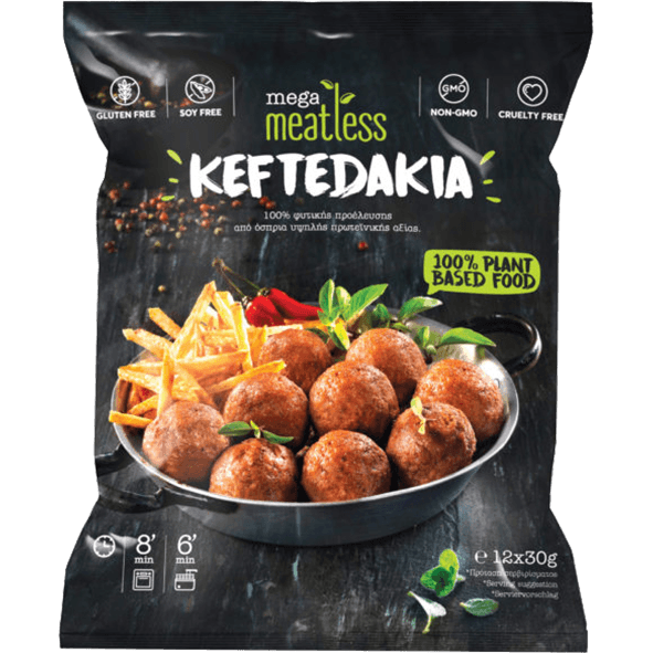 Κατεψυγμένα Κεφτεδάκια vegan 360g Megas Yeeros - 221009415