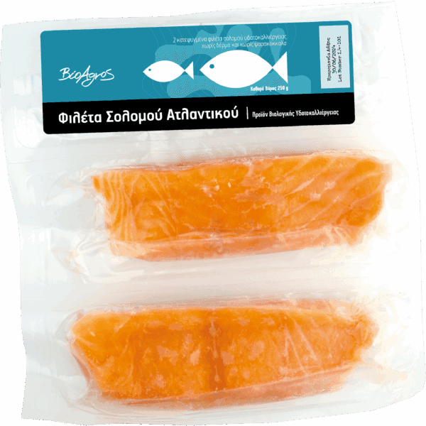 Κατεψυγμένο Φιλέτο Σολομού 2x125g Βιοαγρός Bio - 221023083