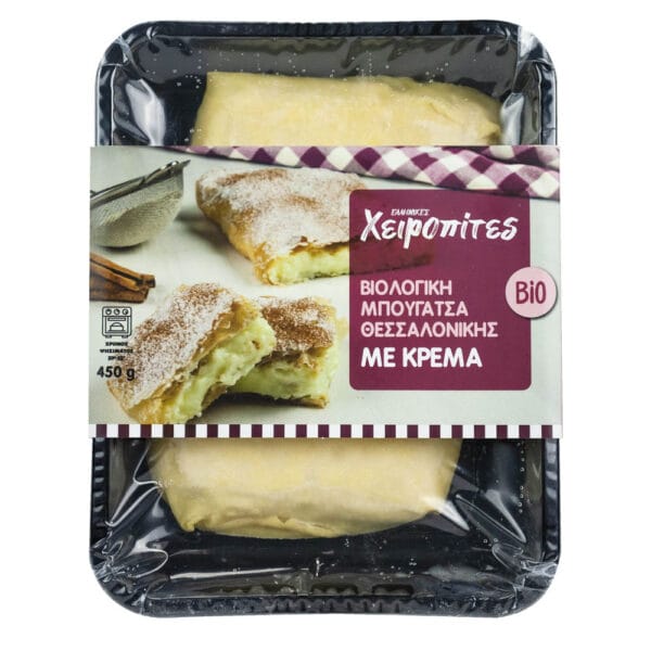 Μπουγάτσα Θεσσαλονίκης με Κρέμα 450g Χειροπίτες Bio - 221029392