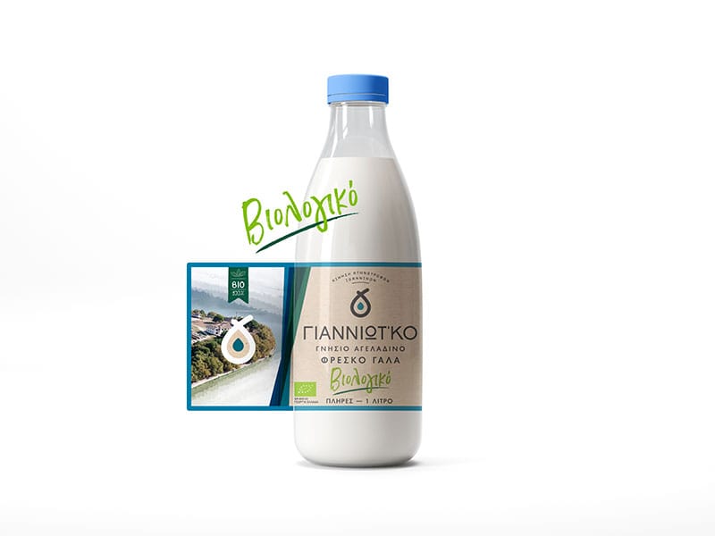 Γάλα Βιολογικό Πλήρες Αγελαδινό 1 λίτρο - 71.64