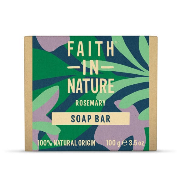 faith in nature soap bar rosemary