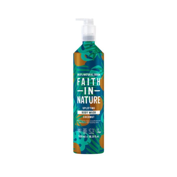 Faith In Nature Coconut Αφρόλουτρο με Αντλία σε Gel