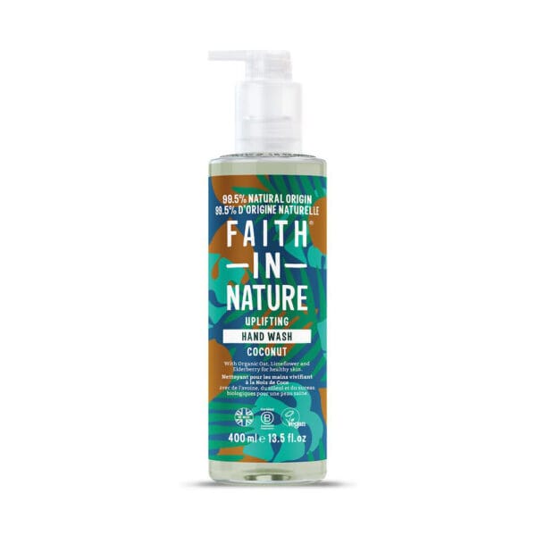 Faith in Nature Hand Wash Κρεμοσάπουνο με Αντλία Coconut 400ml