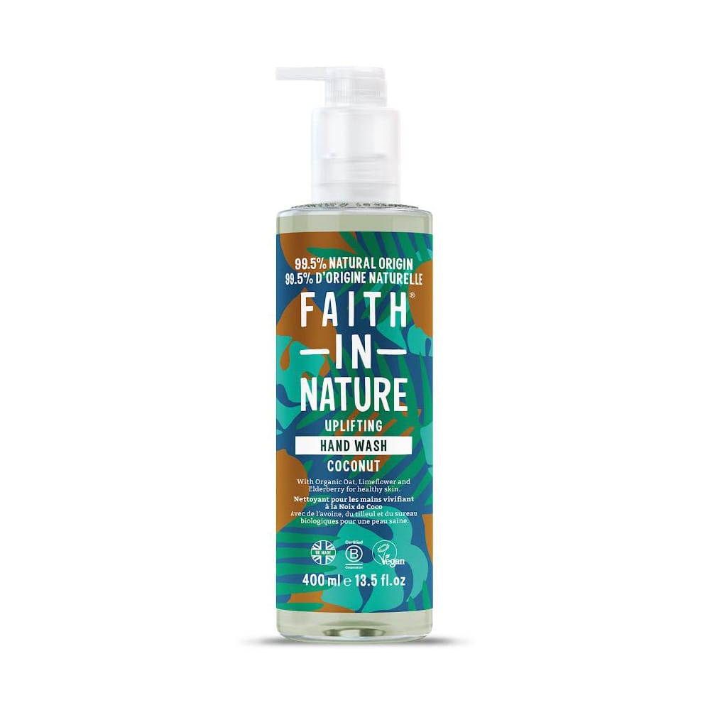 Faith in Nature Hand Wash Κρεμοσάπουνο με Αντλία Coconut 400ml Faith in Nature Hand Wash Κρεμοσάπουνο με Αντλία Coconut 400ml