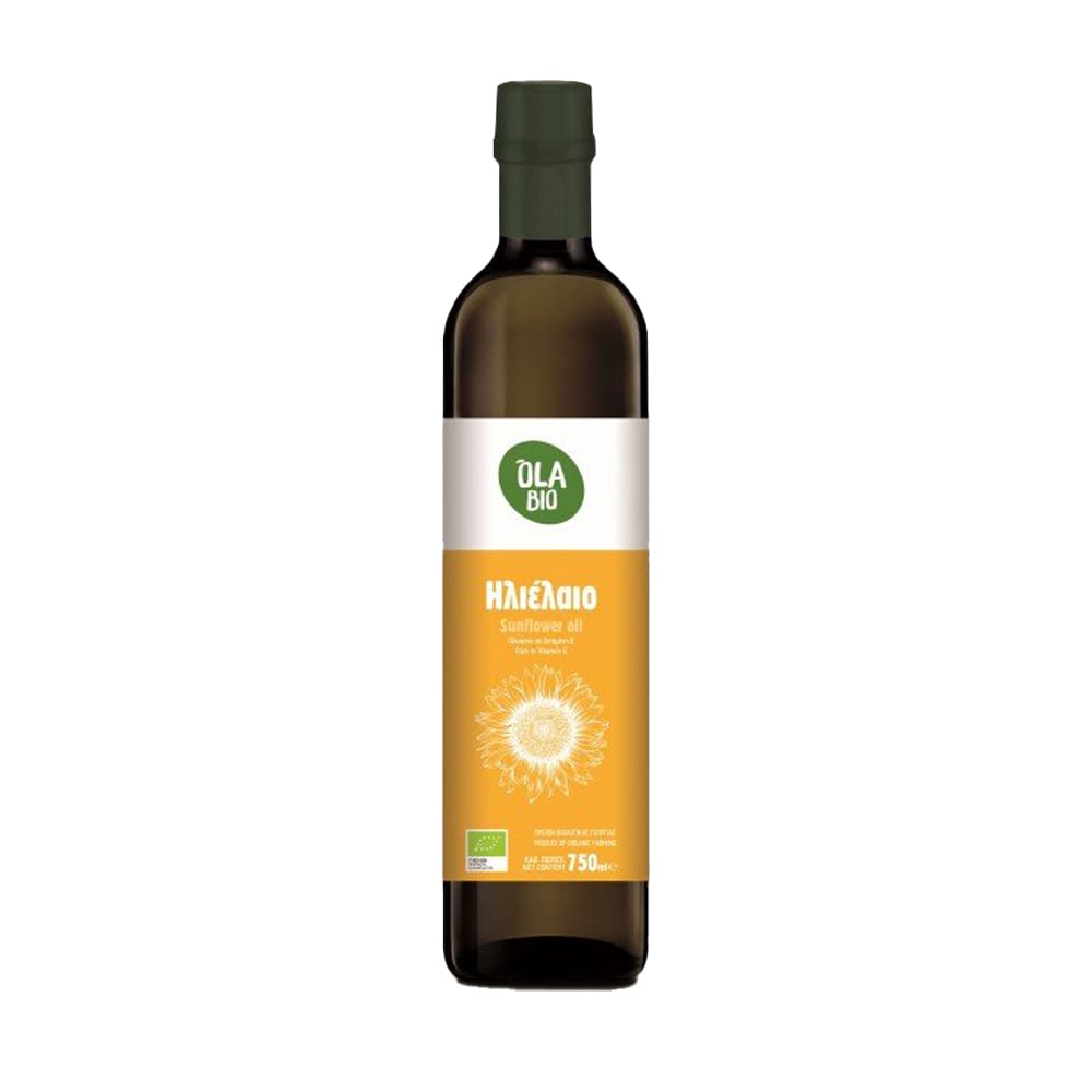 Ηλιέλαιο Ψυχρής Έκθλιψης ΒΙΟ 750ml - ΒΙΟ981 Ιταλία Vegan Βιολογικό προϊόν Χορτοφαγικό