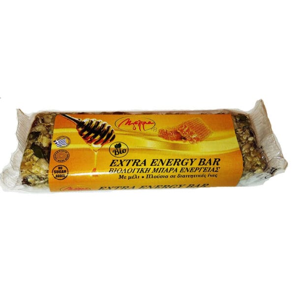 Extra Energy Bar Μέλιμα Βιολογικό 55g – Γεύση Μελιού 005