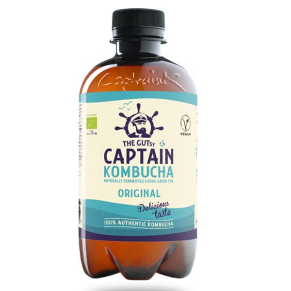 Κομπούχα Φυσική Γεύση Captain Kombucha 400ml Βιολογική & Προβιοτική Κ0601001