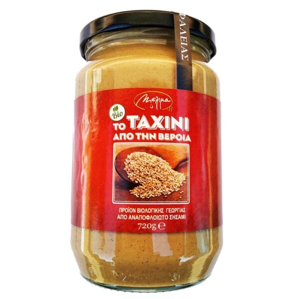 Ταχίνι ΒΙΟ Ολικής Άλεσης Μέλιμα 720g 006