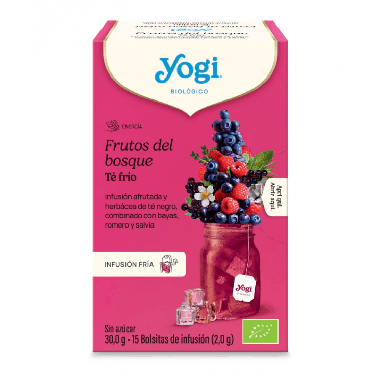 Yogi Tea Cold Brew Berry Mix Βιολογικό Τσάι 30g (15 φακελάκια) ΓΙ1281