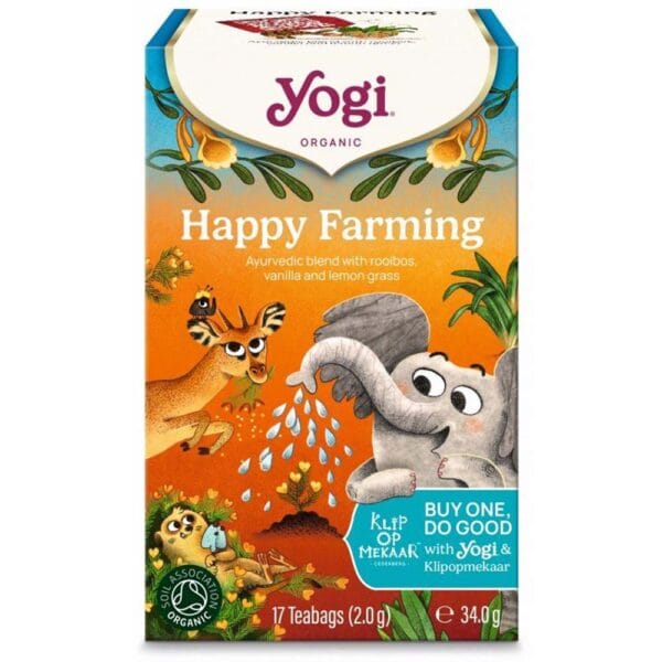 Yogi Tea Happy Farming Βιολογικό Τσάι Rooibos 34g (17 φακελάκια) ΓΙ1280 Yogi Tea Happy Farming Βιολογικό Τσάι Rooibos 34g (17 φακελάκια) ΓΙ1280