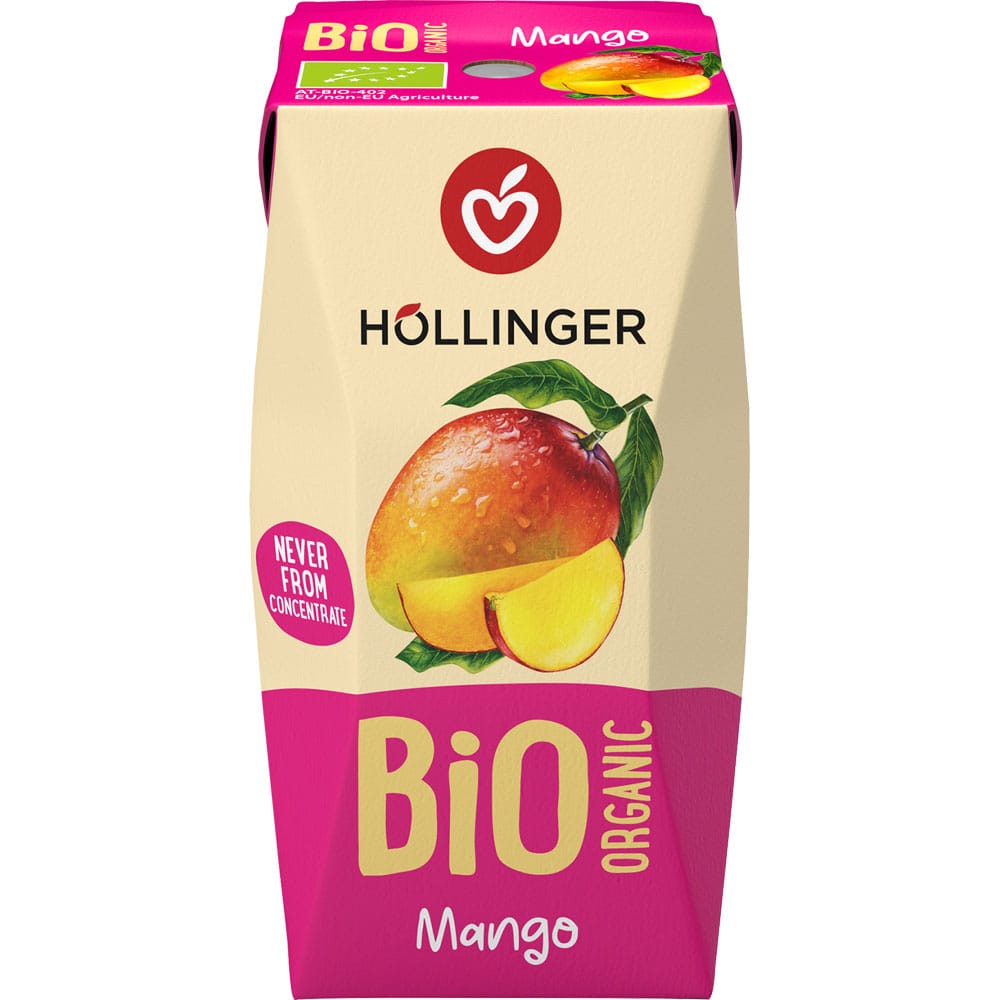 Χυμός Mango 200ml Hollinger Βιολογικός Χυμός Μάνγκο 221030588